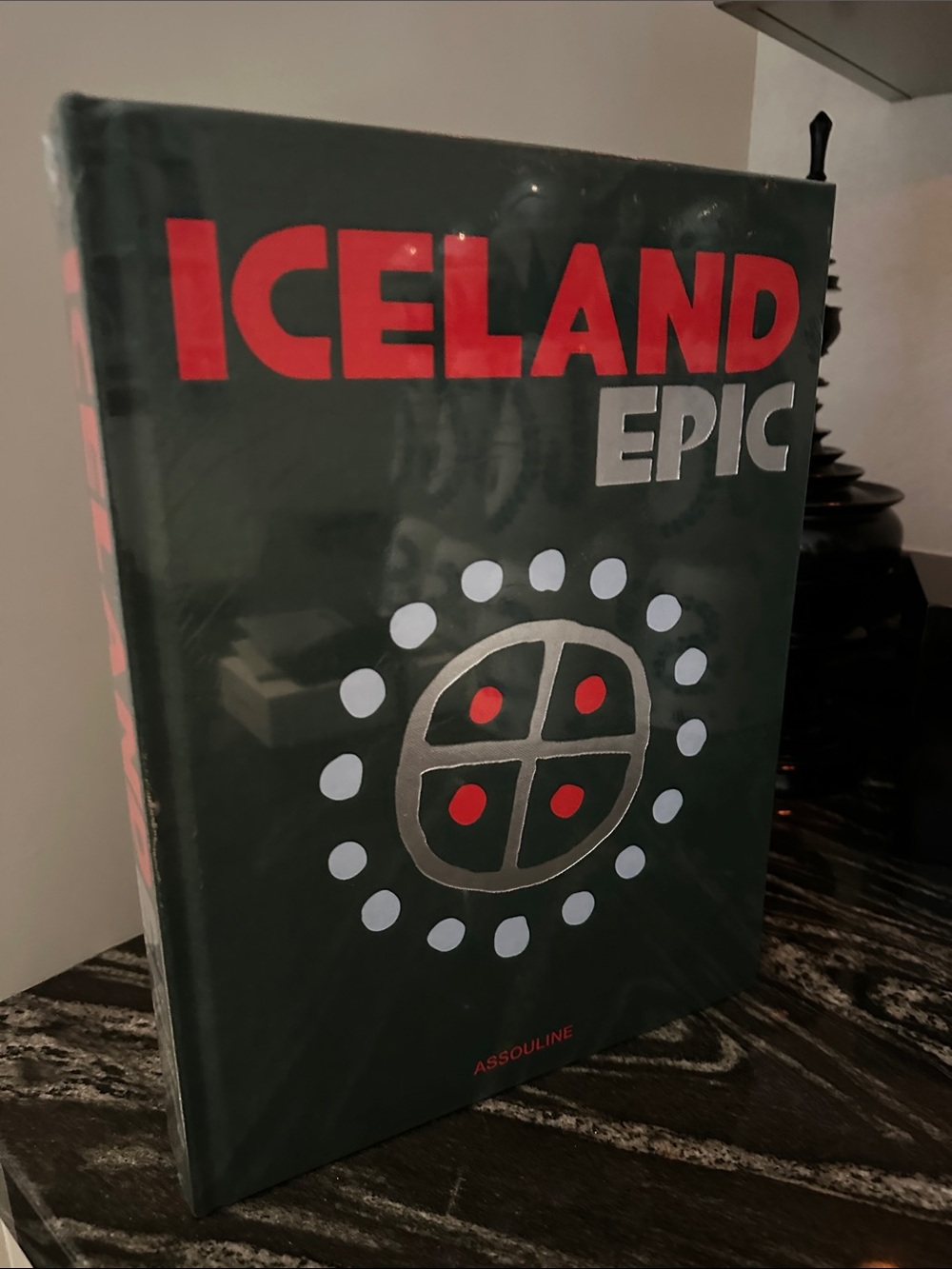 Assouline Iceland Epic Hardcover - Black, Red, White